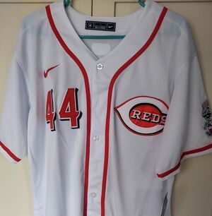 Elly De La Cruz Cincinnati Reds White Stitched Jersey. NWT